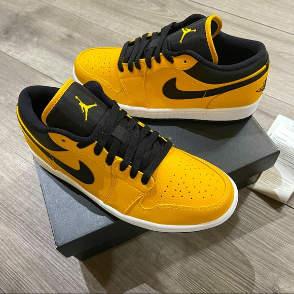 Air Jordan 1 Low Men's “Yellow Cab” - Picture 4 of 8